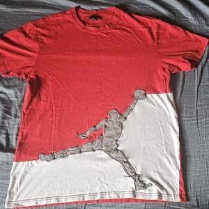 Vintage Jordan Tri Color Large Mens T-Shirt